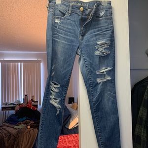 American Eagle Destroyed Jeans